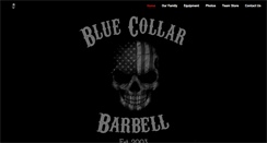 Desktop Screenshot of bluecollarbarbell.com