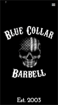 Mobile Screenshot of bluecollarbarbell.com